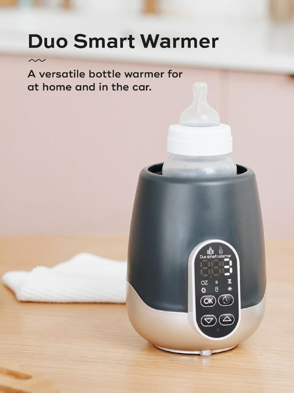 Babymoov Duo Smart Portable Electric Bottle Warmer NEW!- Dark Blue, OS